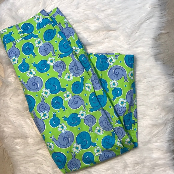 Lilly Pulitzer Pants - Lilly Pulitzer Snail Capri Pant